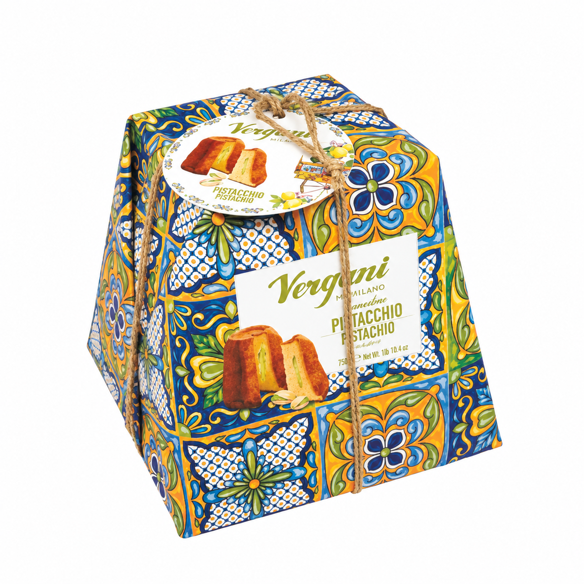 Vergani Pistachio Pandoro - 750g