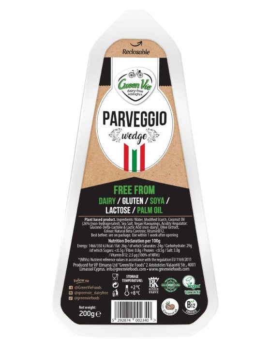 GreenVie Vegan Parveggio Wedge - 200g