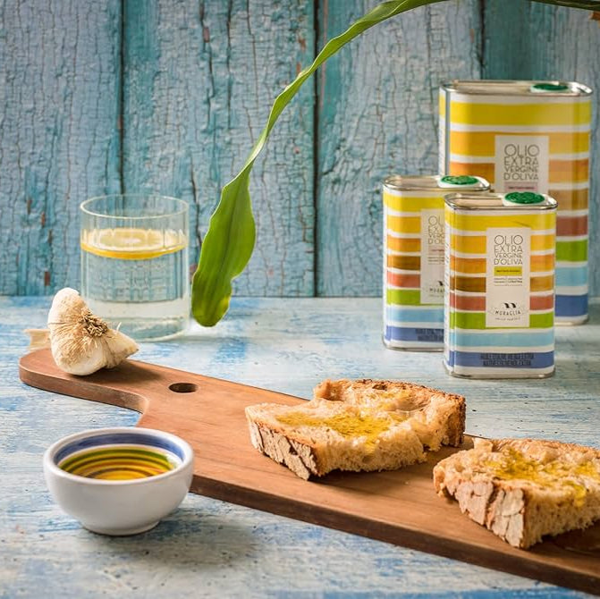 Frantoio Muraglia Rainbow Tin Intense Fruity Coratina Extra Virgin Olive Oil 250ml