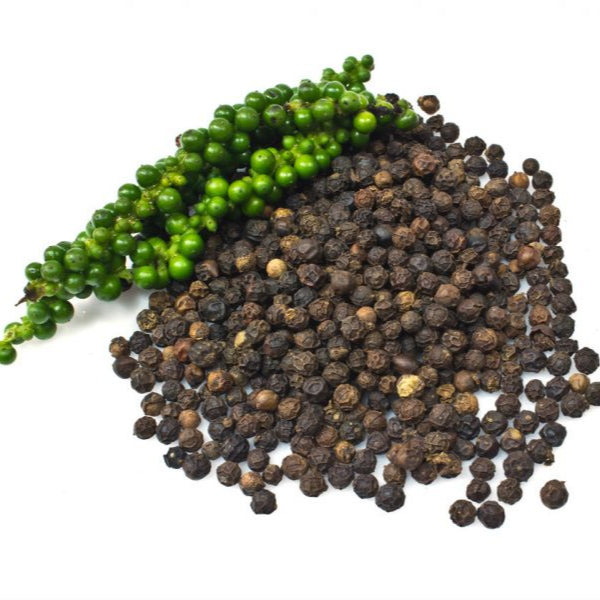 Black Pepper in Hand-Painted Ceramic Jar - 10g