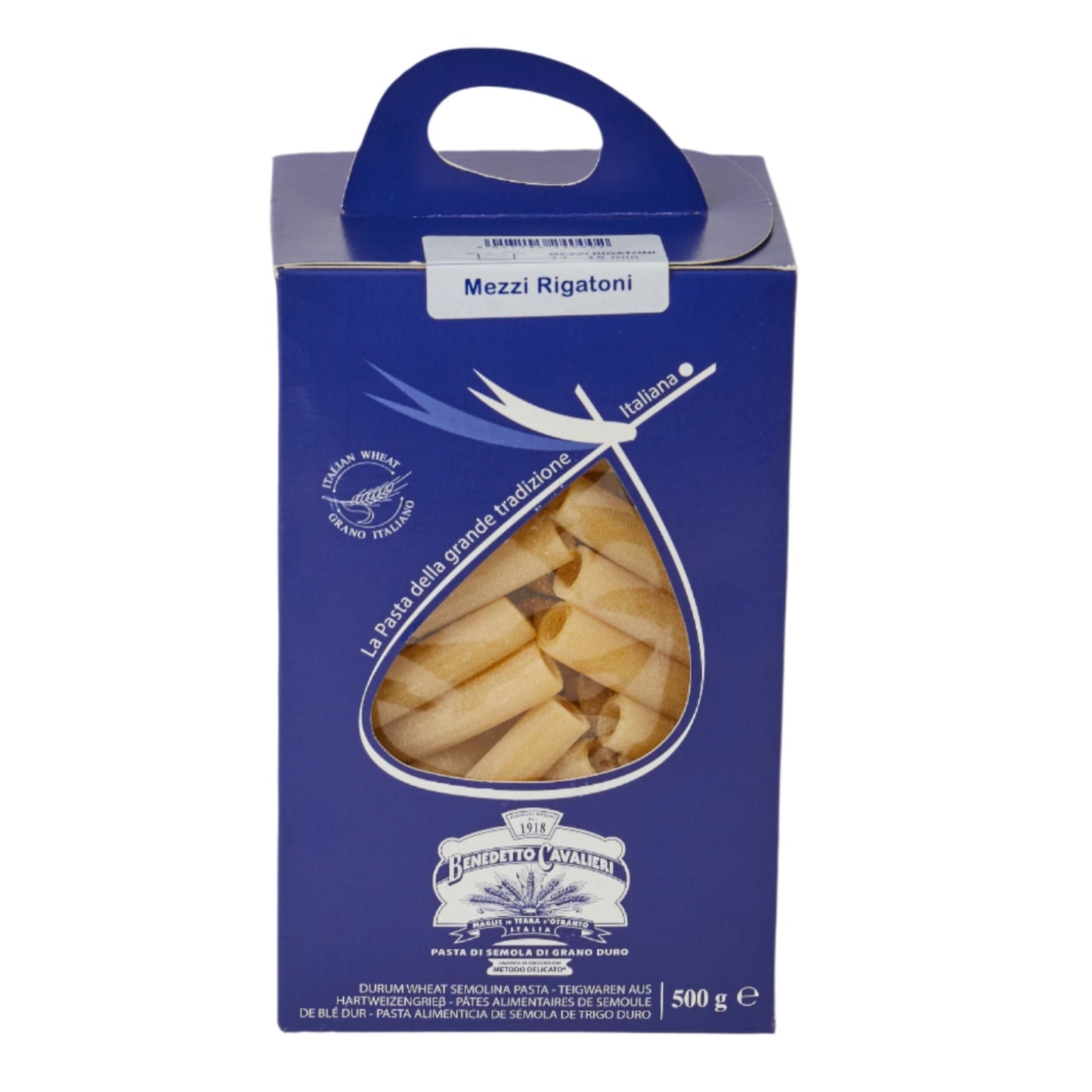 Benedetto Cavalieri Mezzi Rigatoni - 500g
