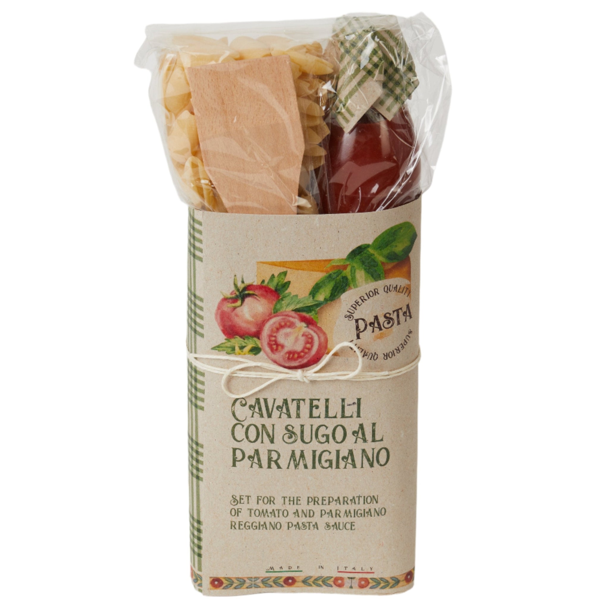 Pasta Kit - Cavatelli Con Sugo Al Parmagiano