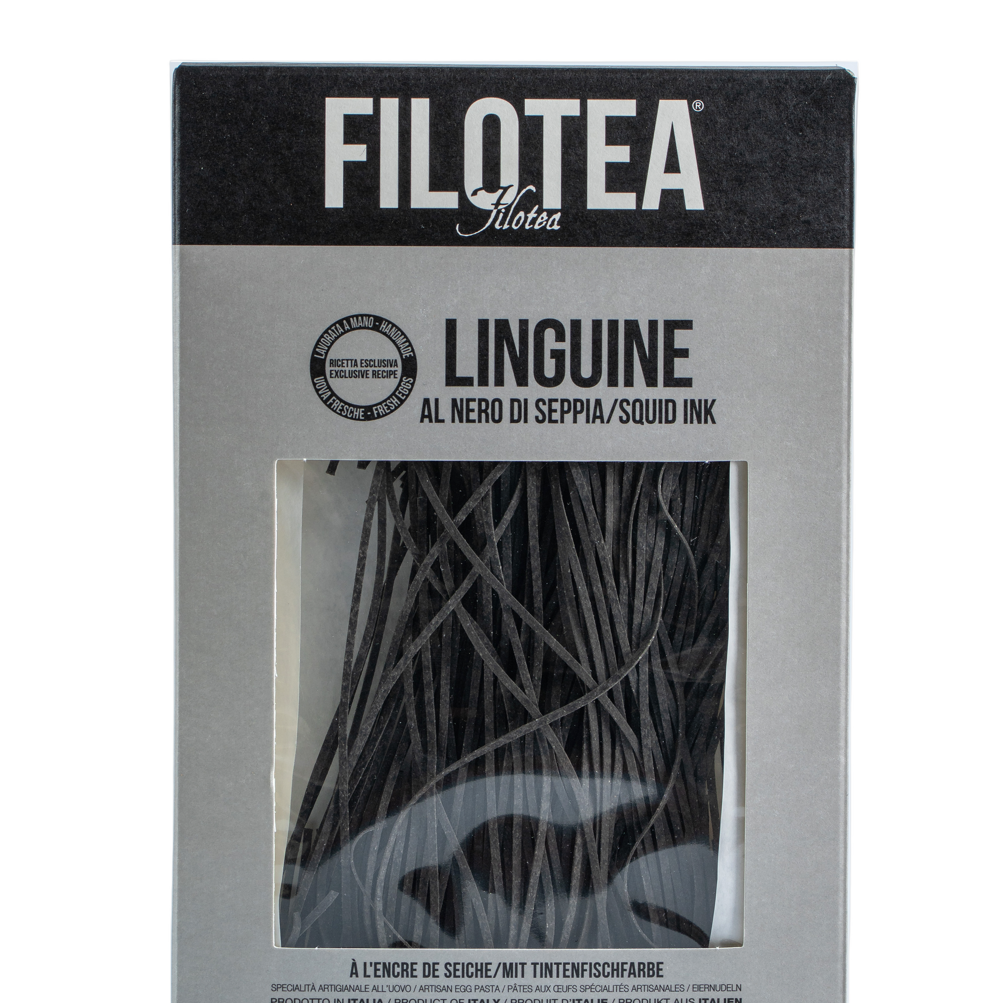 Filotea Squid Ink Linguine 250g