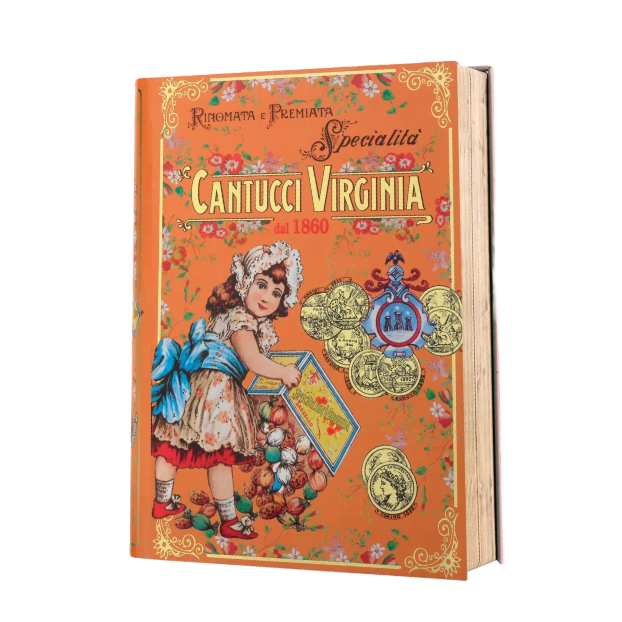 Virginia Cantucci Biscotti Book Tin - 150g