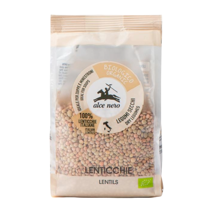 Alce Nero Organic Dried Mountain Lentils - 400g