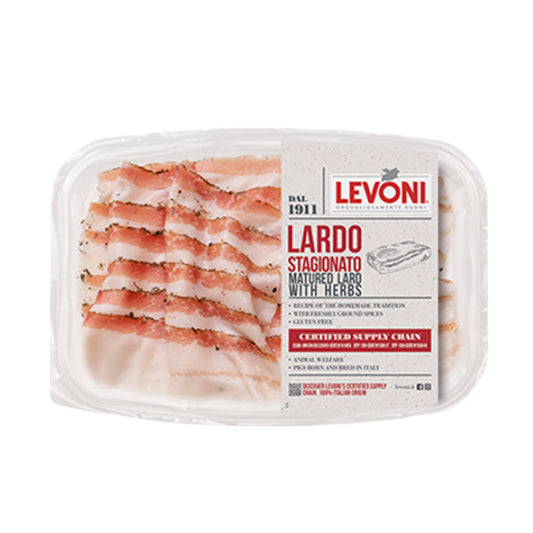 Lardo Di Castagna Sliced Levoni - 80g