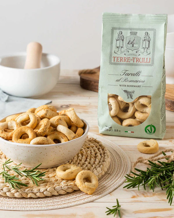 Terre Dei Trulli Taralli Al Rosemary - 250g