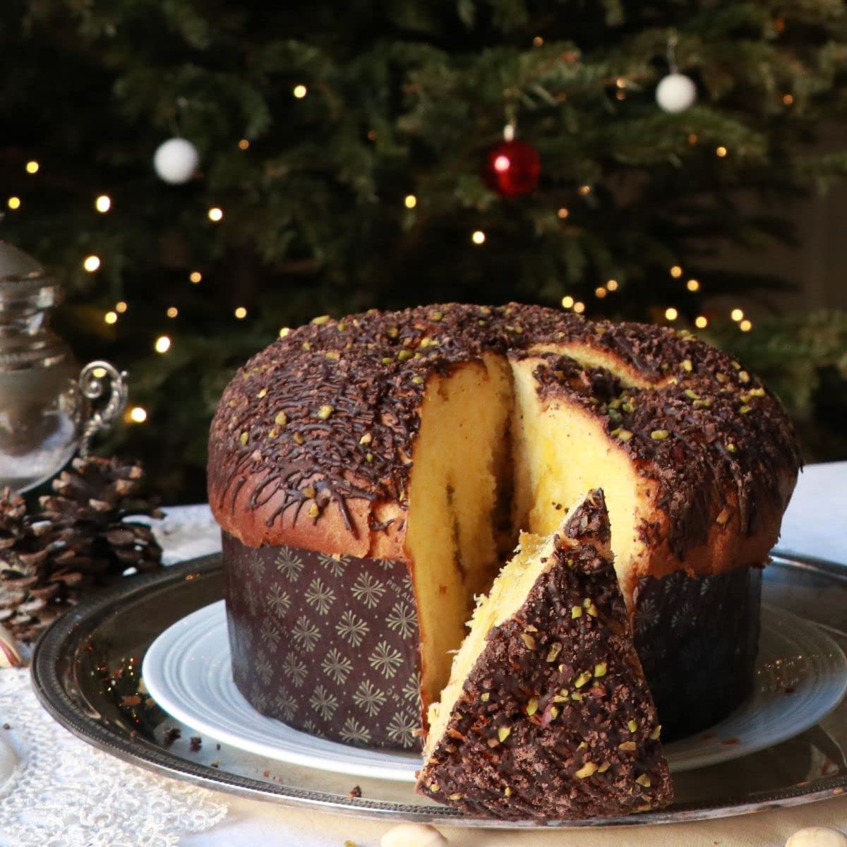 Vergani Panettone Pistachio & Chocolate - 750g