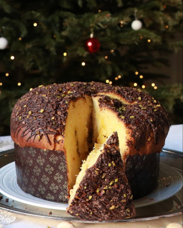Vergani Panettone Pistachio & Chocolate - 750g