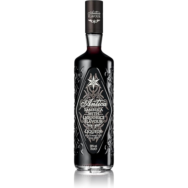 Antica Sambuca with Liquorice Flavour Liquor - 700ml