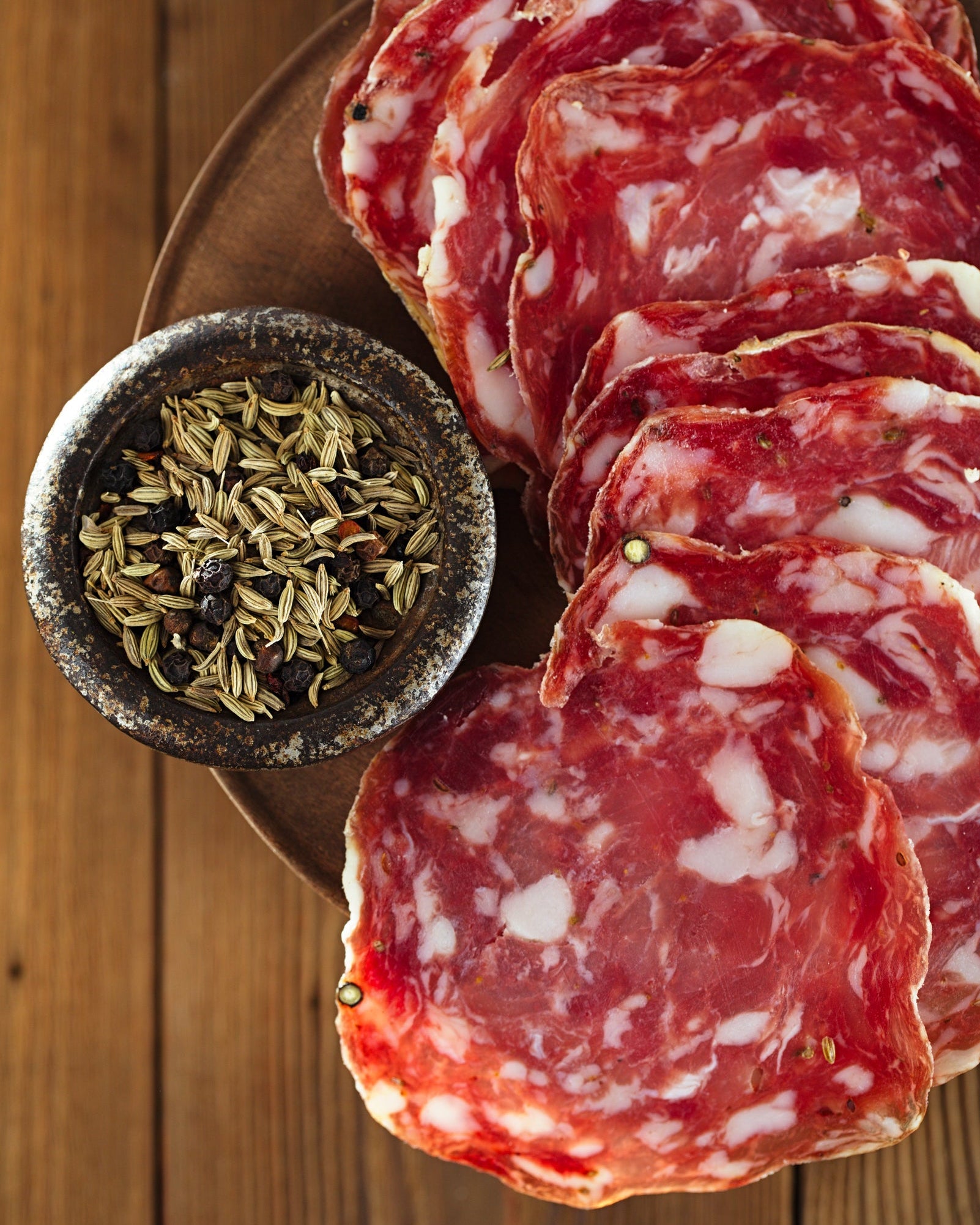 Levoni Fennel Salame Finocchiona Sliced - 80g