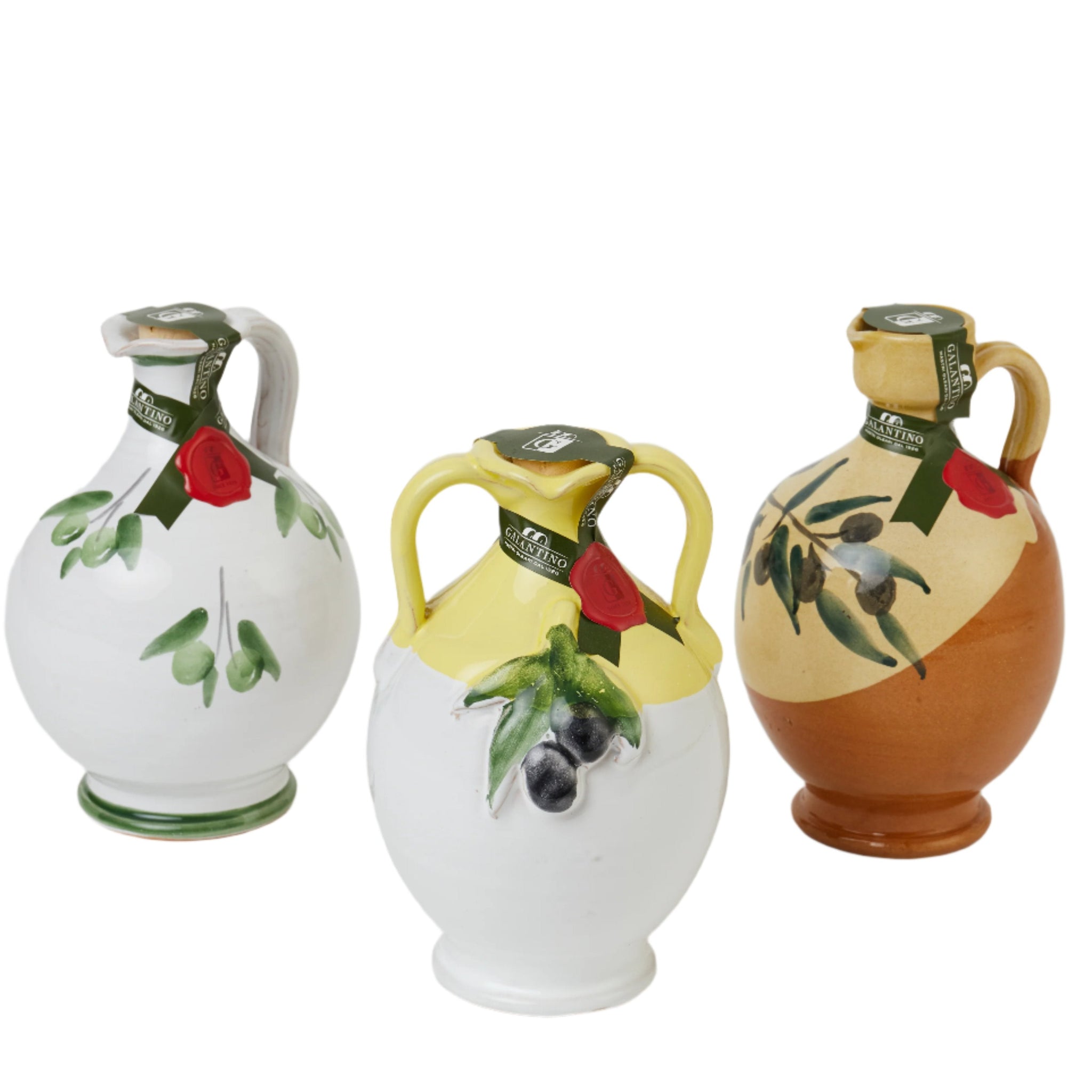 Extra Virgin Olive Oil in Traditional Terracotta Jug - 500ml
