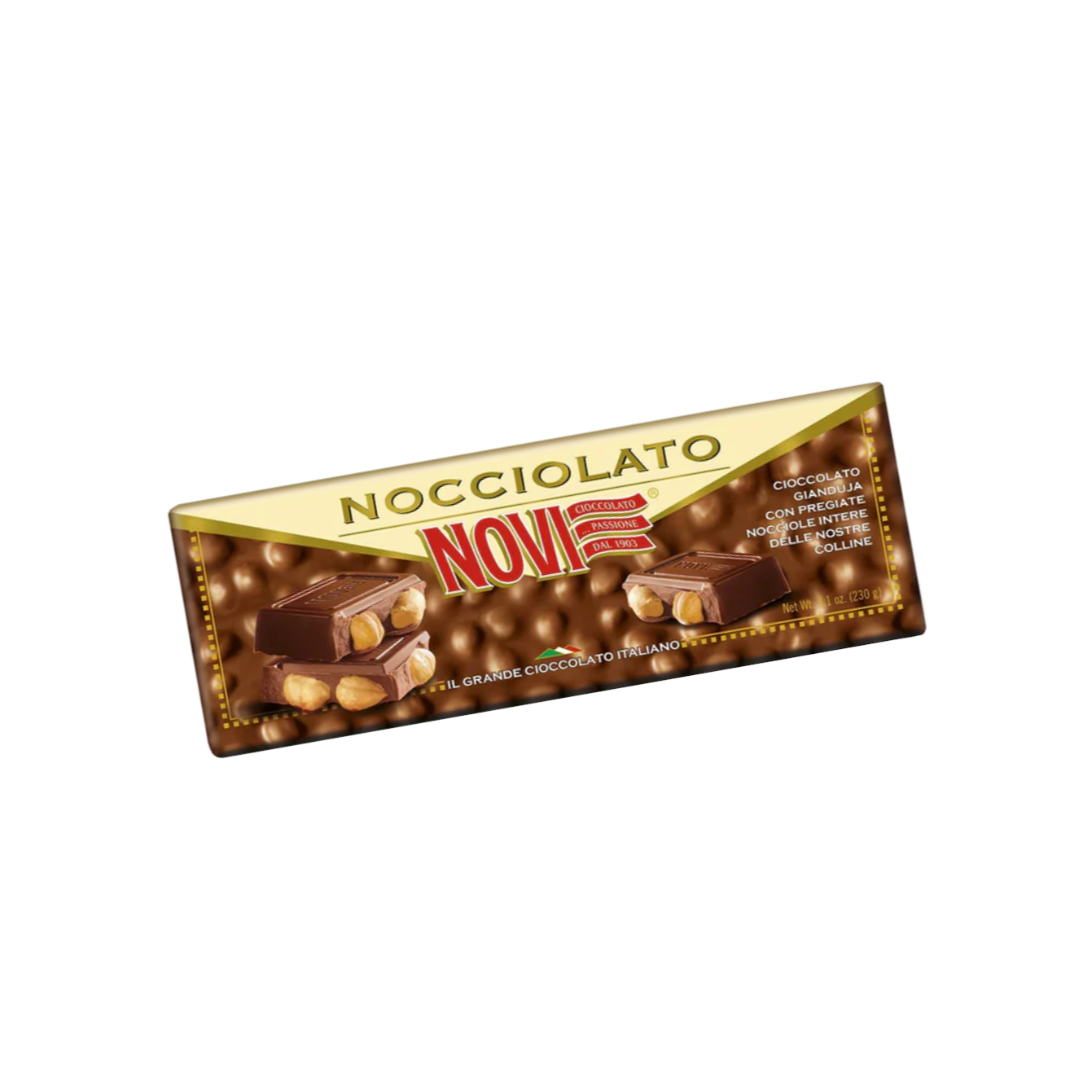 Novi Nocciolato Gianduja Chocolate Bar - 130g