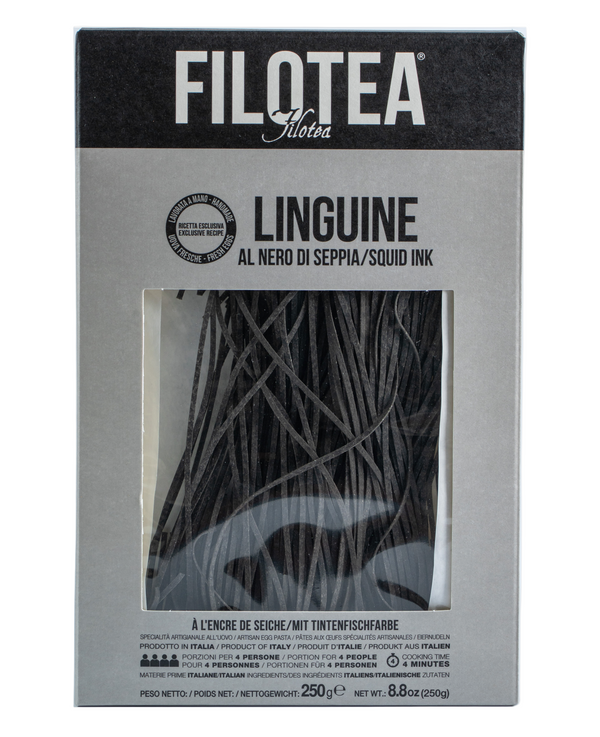 Filotea Squid Ink Linguine - 250g