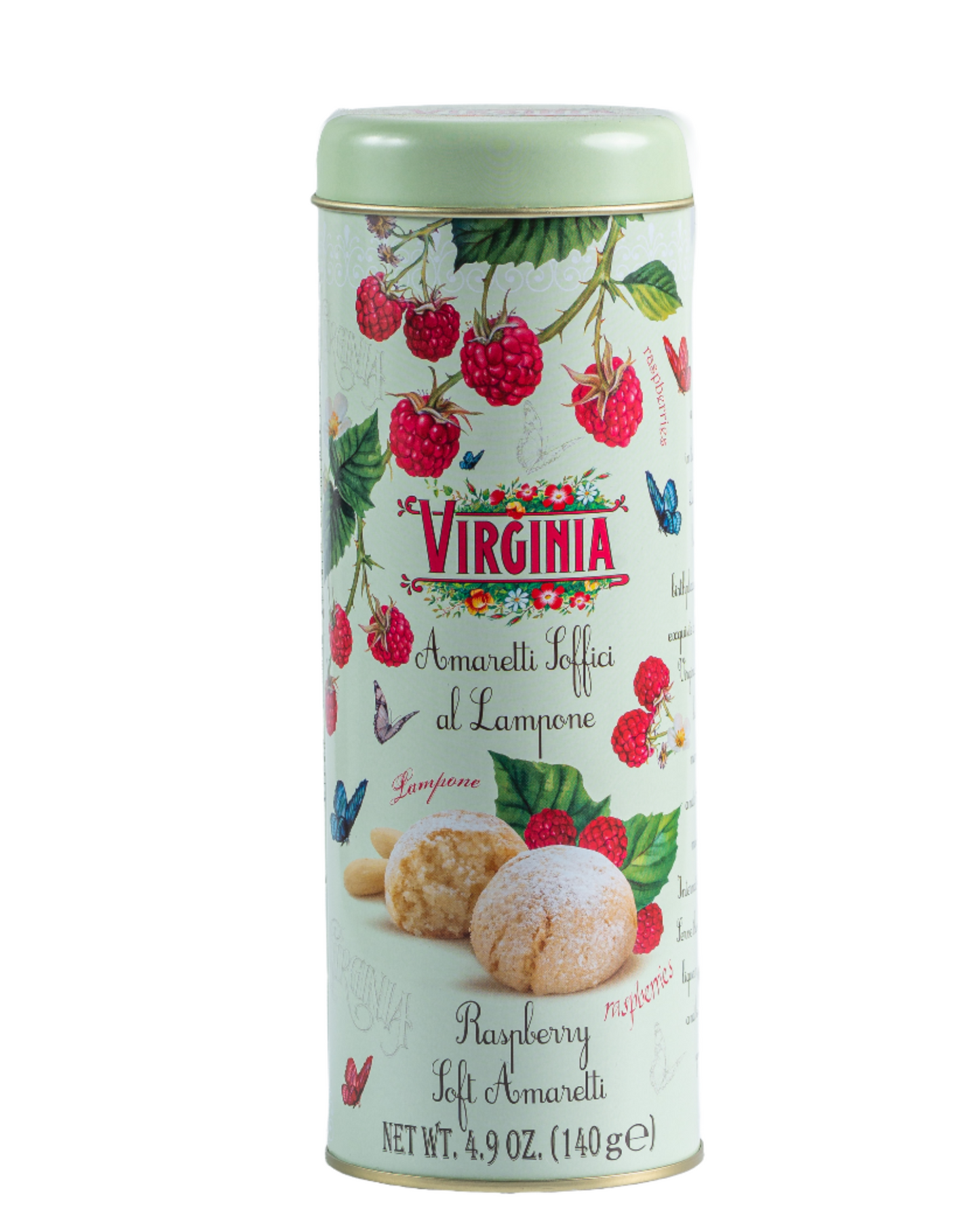 Virginia Raspberry Soft Amaretti Biscuits