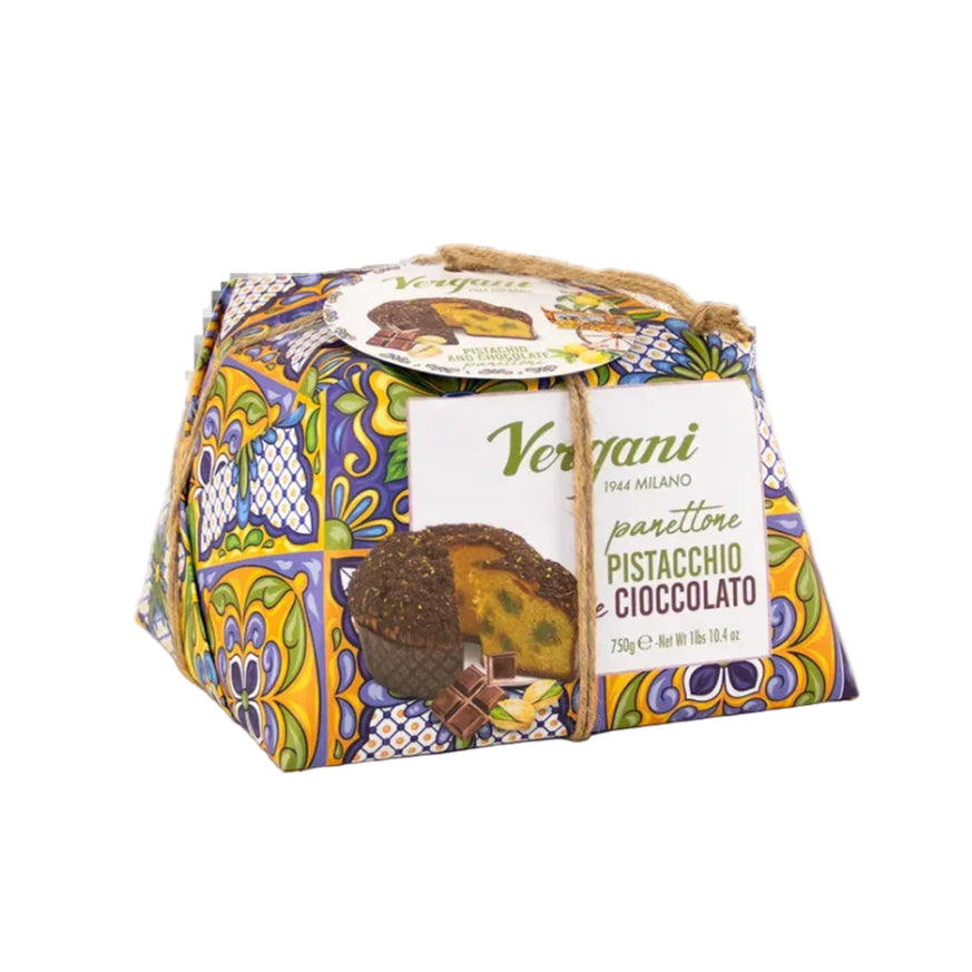 Vergani Panettone Pistachio & Chocolate - 750g