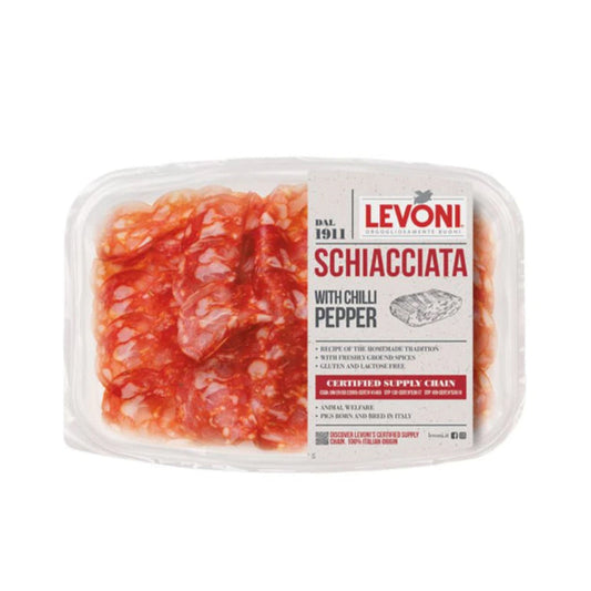 Spicy Schiacciata Piccante Sliced Levoni - 80g