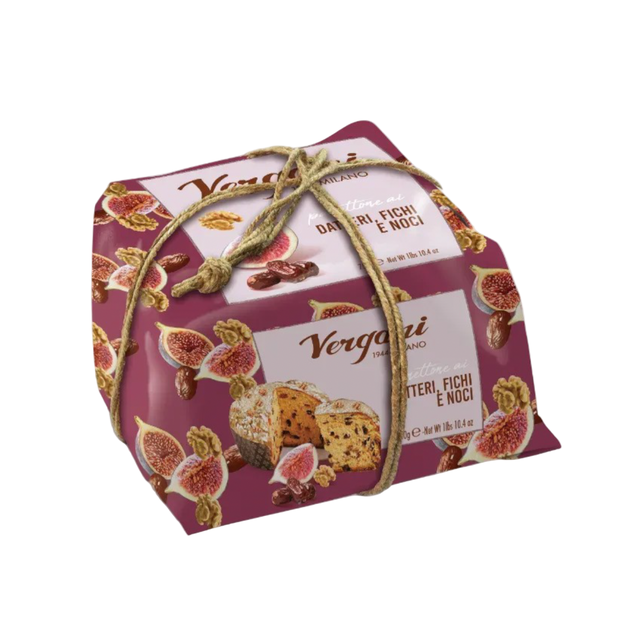 Vergani Date, Fig & Walnut Panettone - 750g