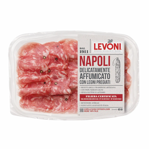 Levoni Smoked Salami Napoli Sliced - 80g
