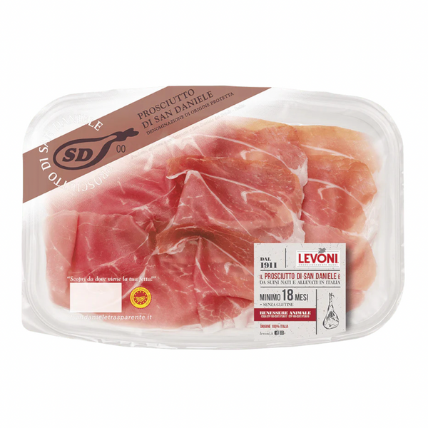 Levoni PDO Prosciutto San Daniele Sliced - 70g