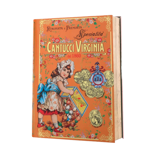 Virginia Cantucci Biscotti Book Tin - 150g