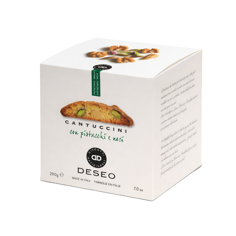Deseo Cantuccini with Pistachios & Walnuts – 200g