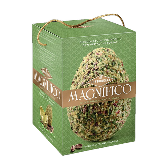 Condorelli Magnifico Pistachio Praline Chocolate Egg – 230g