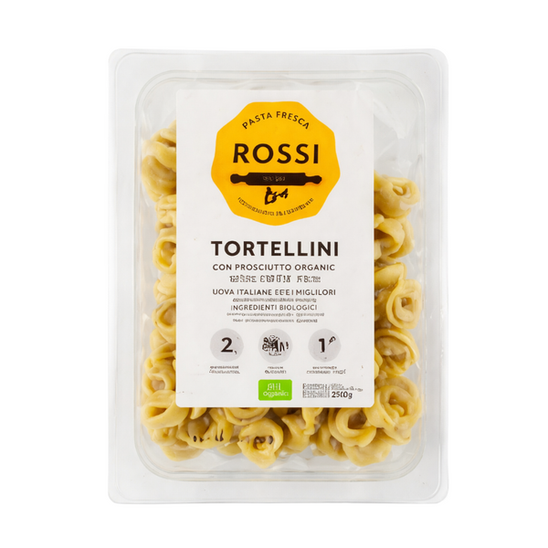 Rossi Organic Tortellini with Prosciutto - 250g