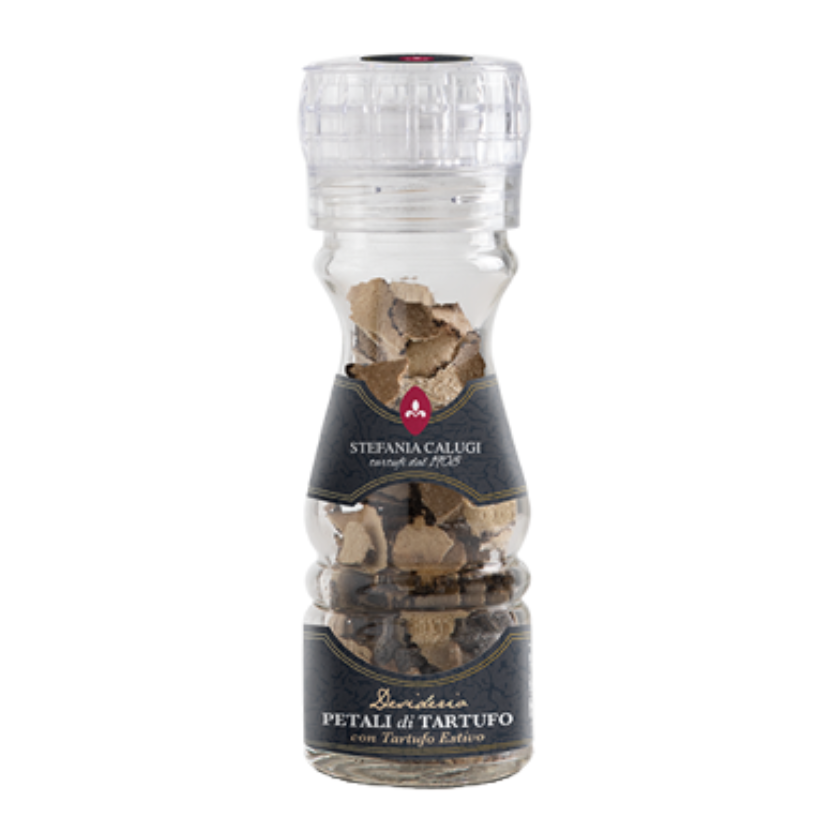 Calugi Desiderio Black Truffle Petals with Salt - 15g