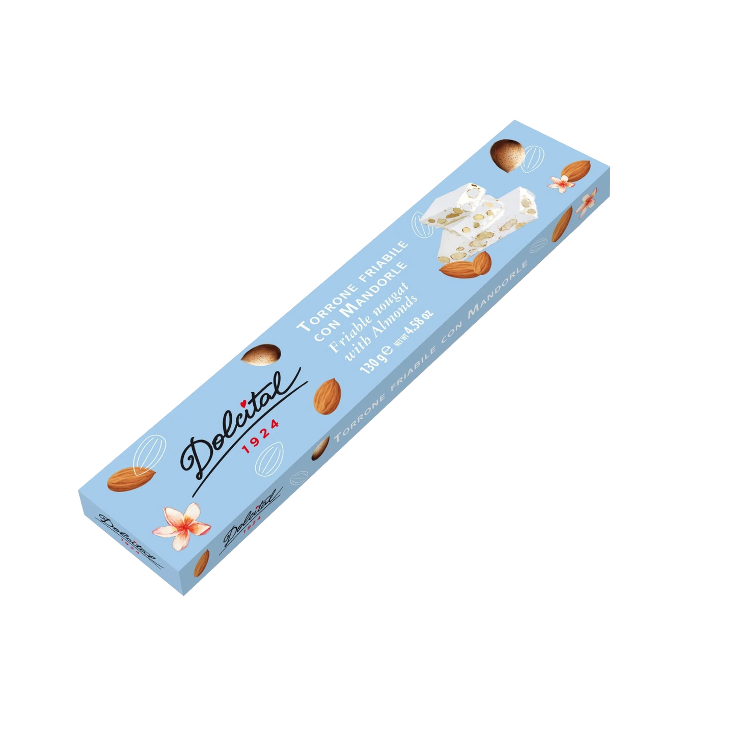 Dolciital Nougat with Almonds - 130g