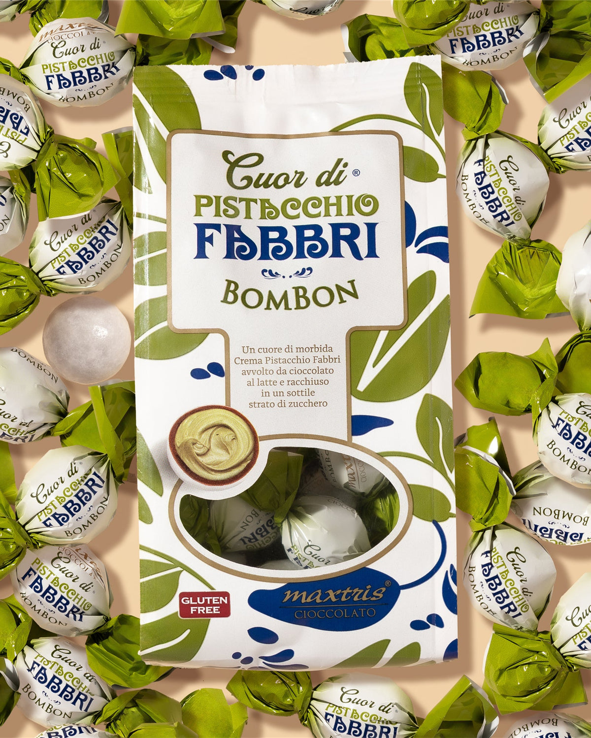 Fabbri Pistachio Chocolates – 120g