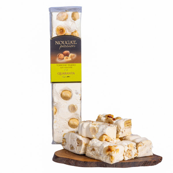 Quaranta Soft Nougat Hazelnut - 100g