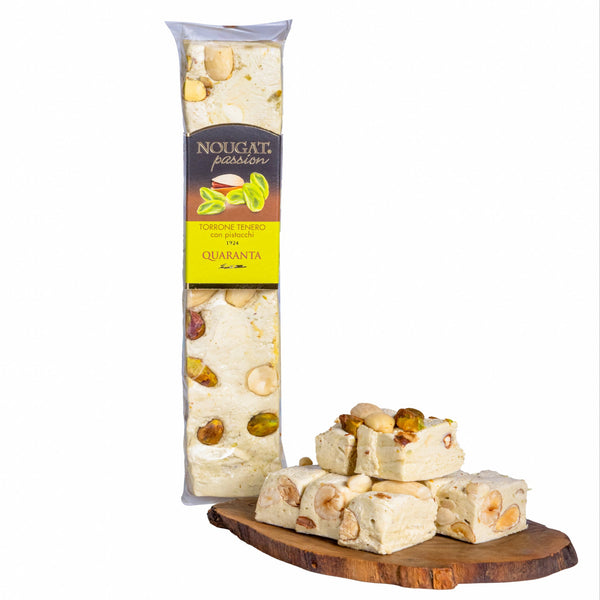 Quaranta Soft Nougat Pistachio - 100g