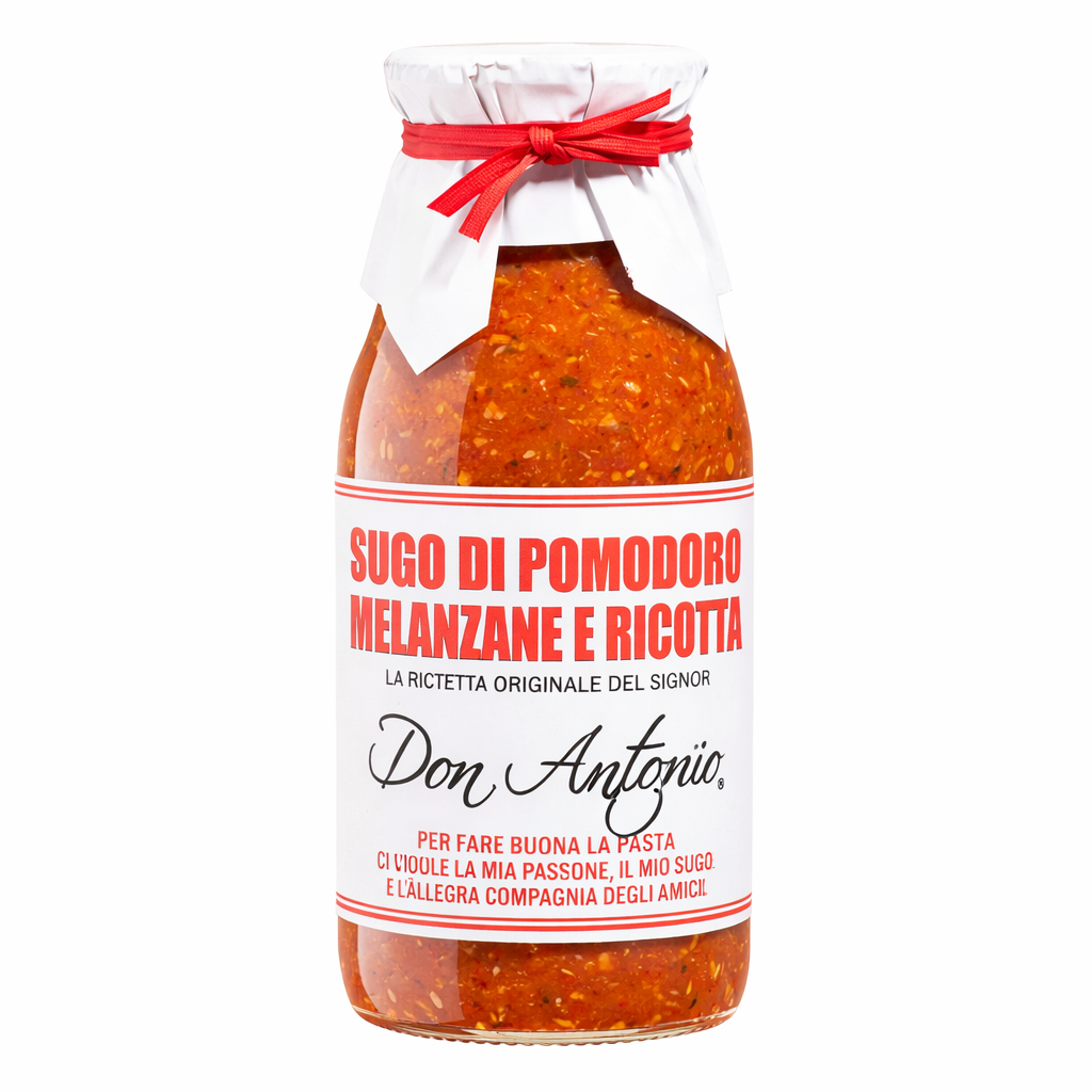 Don Antonio Sugo di Pomodoro Aubergine e Ricotta - 500g – Rossella