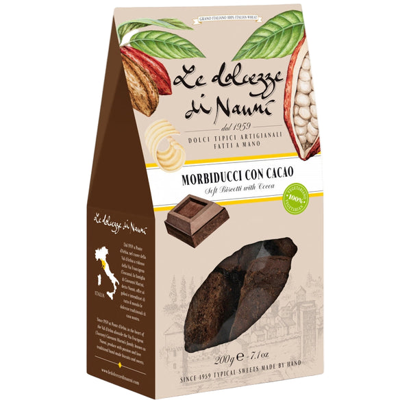 Le Dolcezze Soft Biscuits with Cocoa - 200g