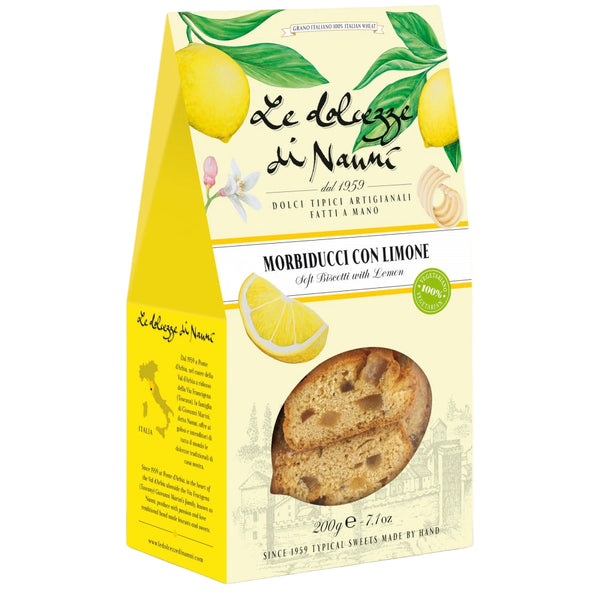 Le Dolcezze Soft Biscuits with Lemon - 200g