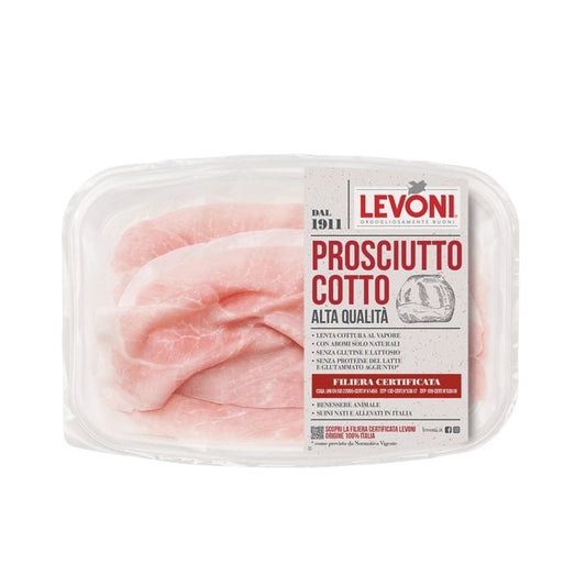 Levoni Cooked Ham Prosciutto Cotto Sliced - 100g