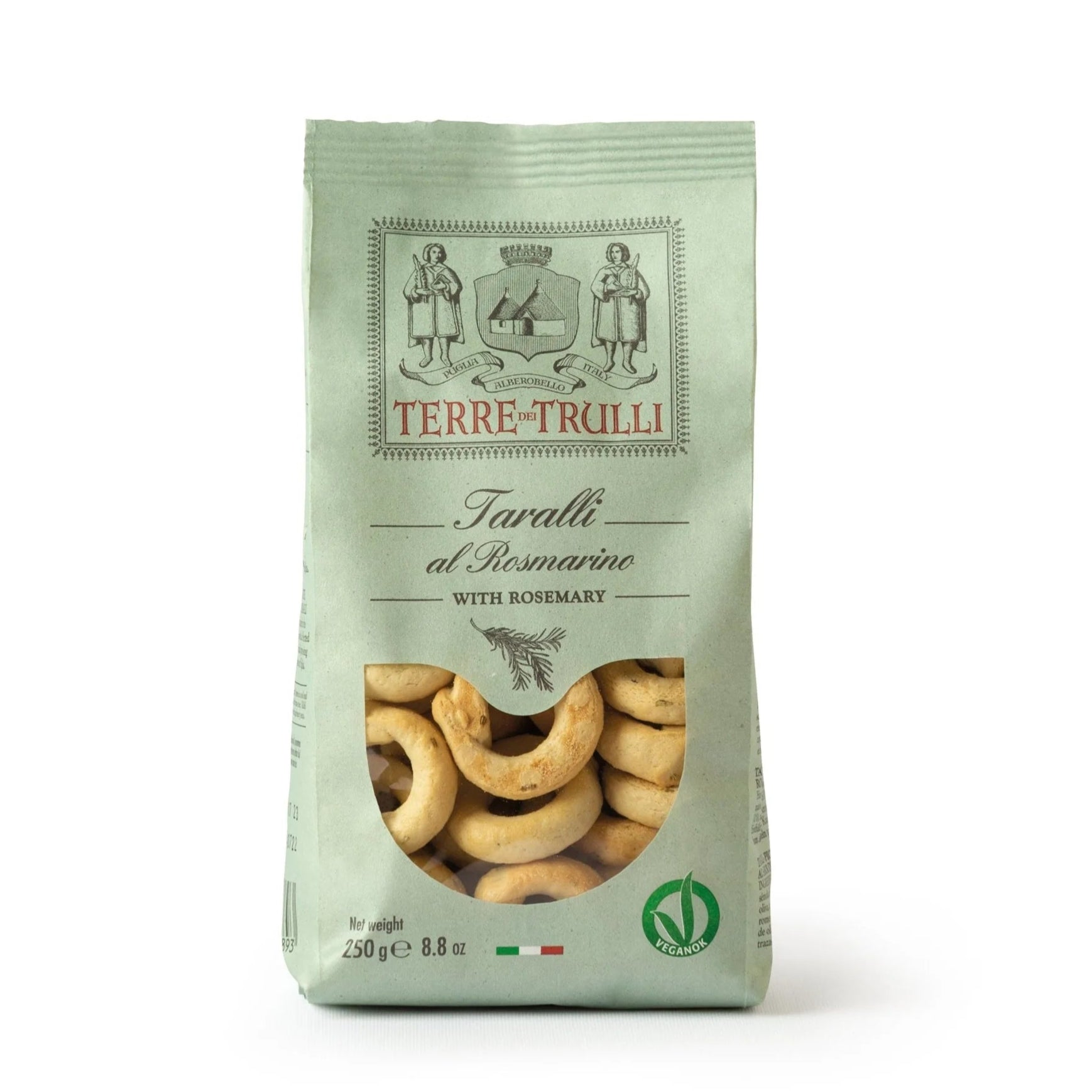 Terre Dei Trulli Taralli Al Rosemary - 250g
